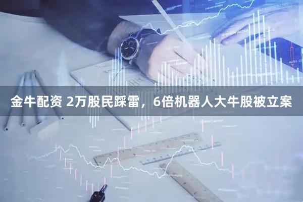 金牛配资 2万股民踩雷，6倍机器人大牛股被立案